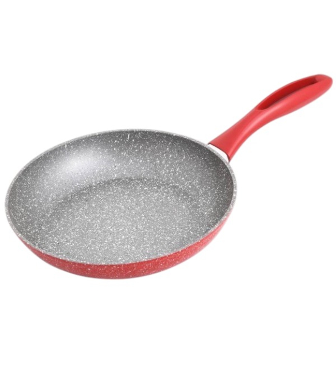 Тиган Voltz OV54419A28, 28см.,Мраморно покритие,Индукция, Червен