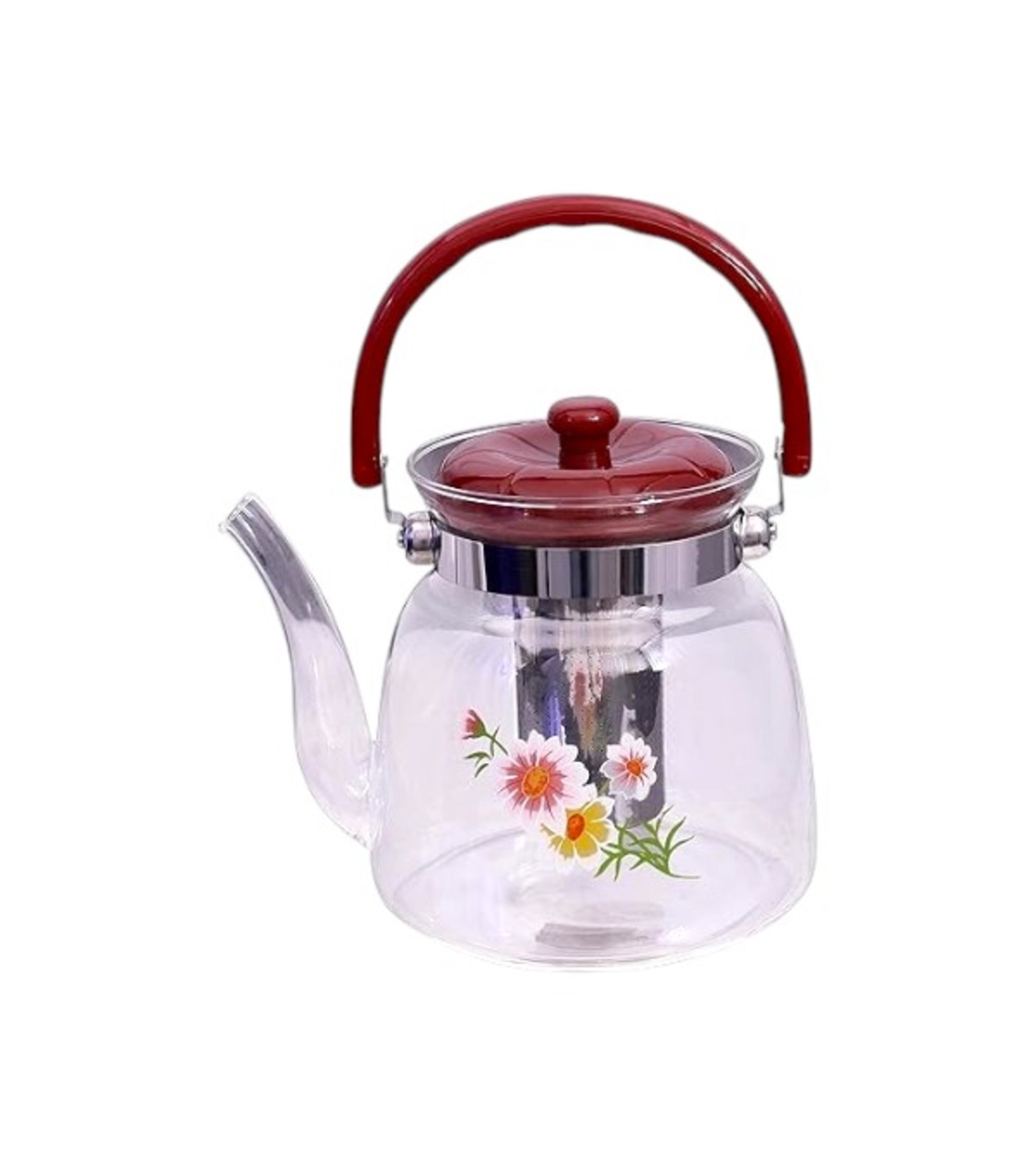 Чайник стъкло 1.1л.
