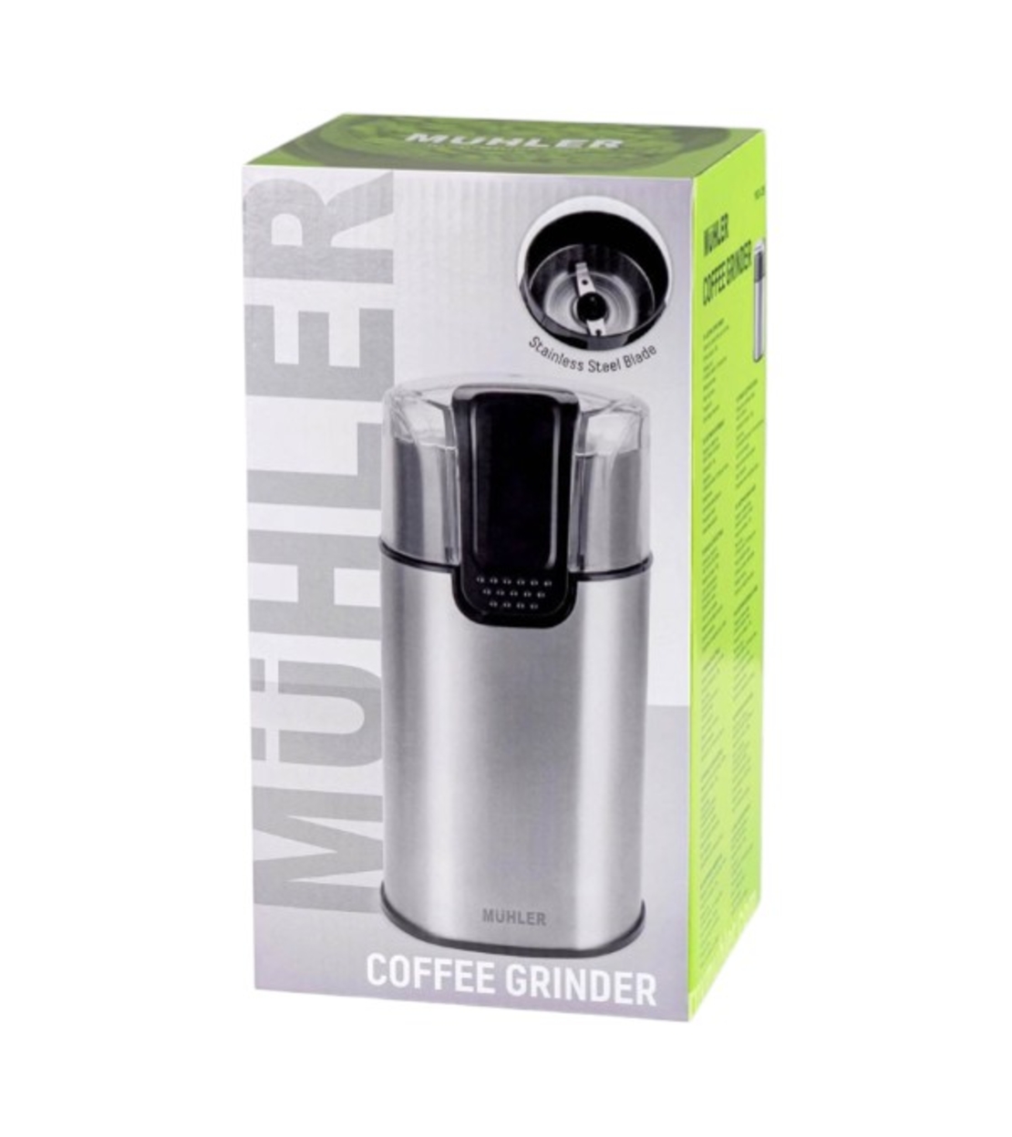 Кафемелачка Muhler MCG-355, 150W, 60 гр.