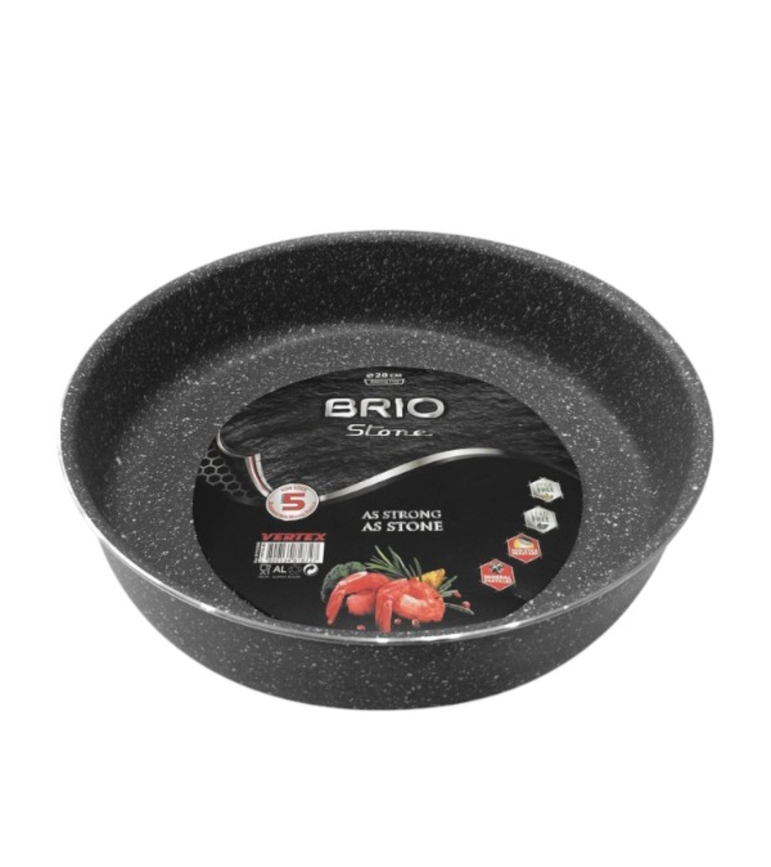 Тава 28см BRIO Stone
