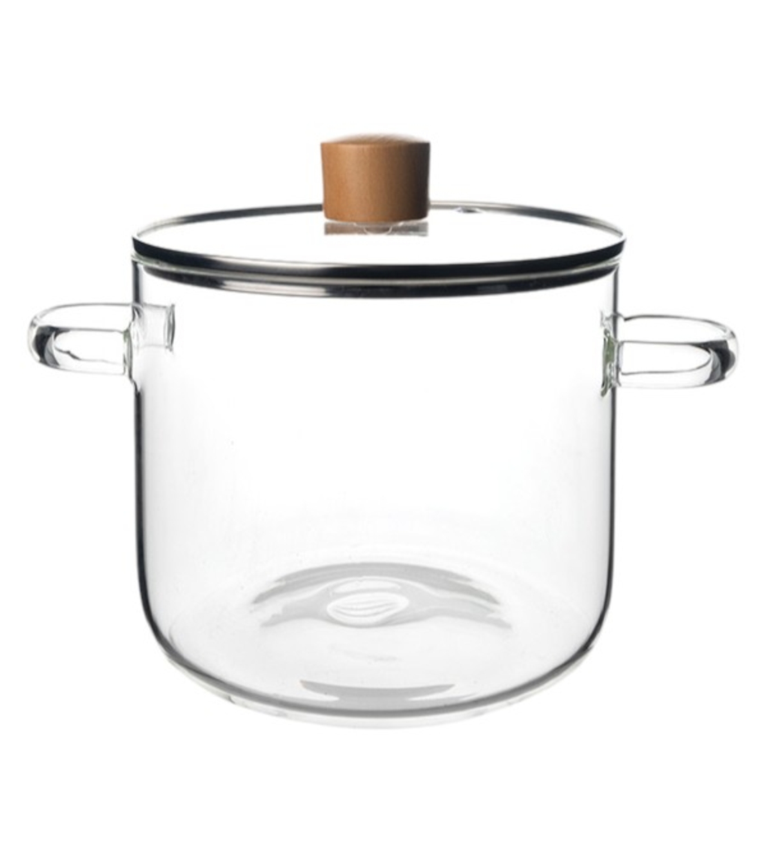 Тенджера стъкло с капак 2.6л.