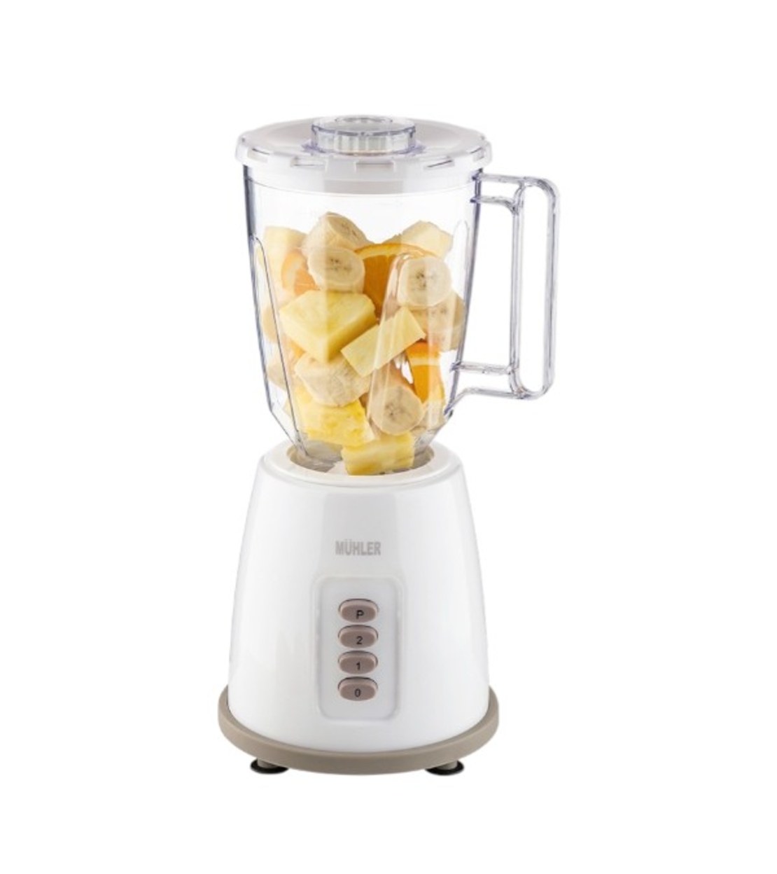 Блендер Muhler MB-155, 500W, 1.5 л, пласт.кана, сив