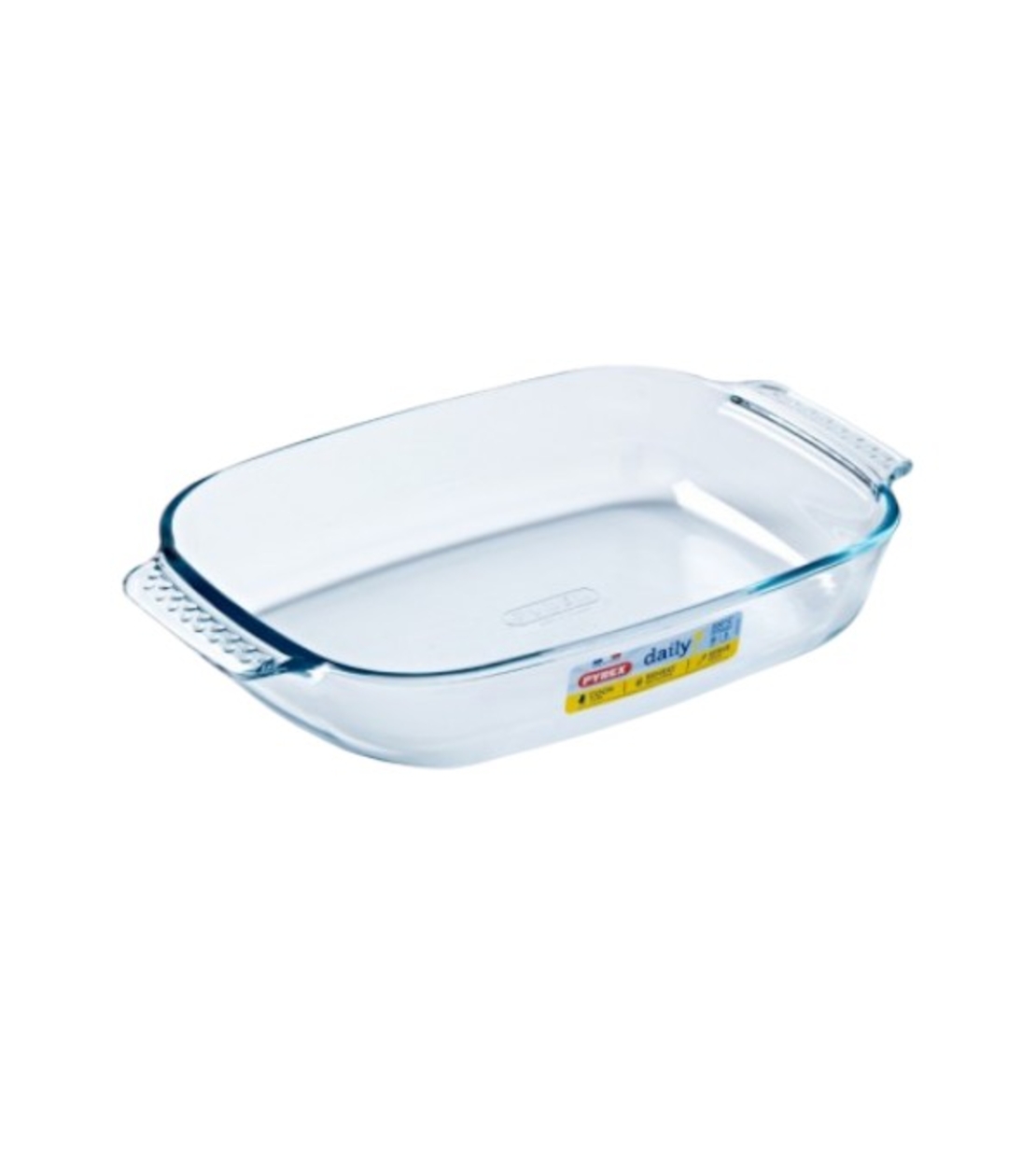 Тава правоъгална с дръжки 3.7л. PYREX DAILY