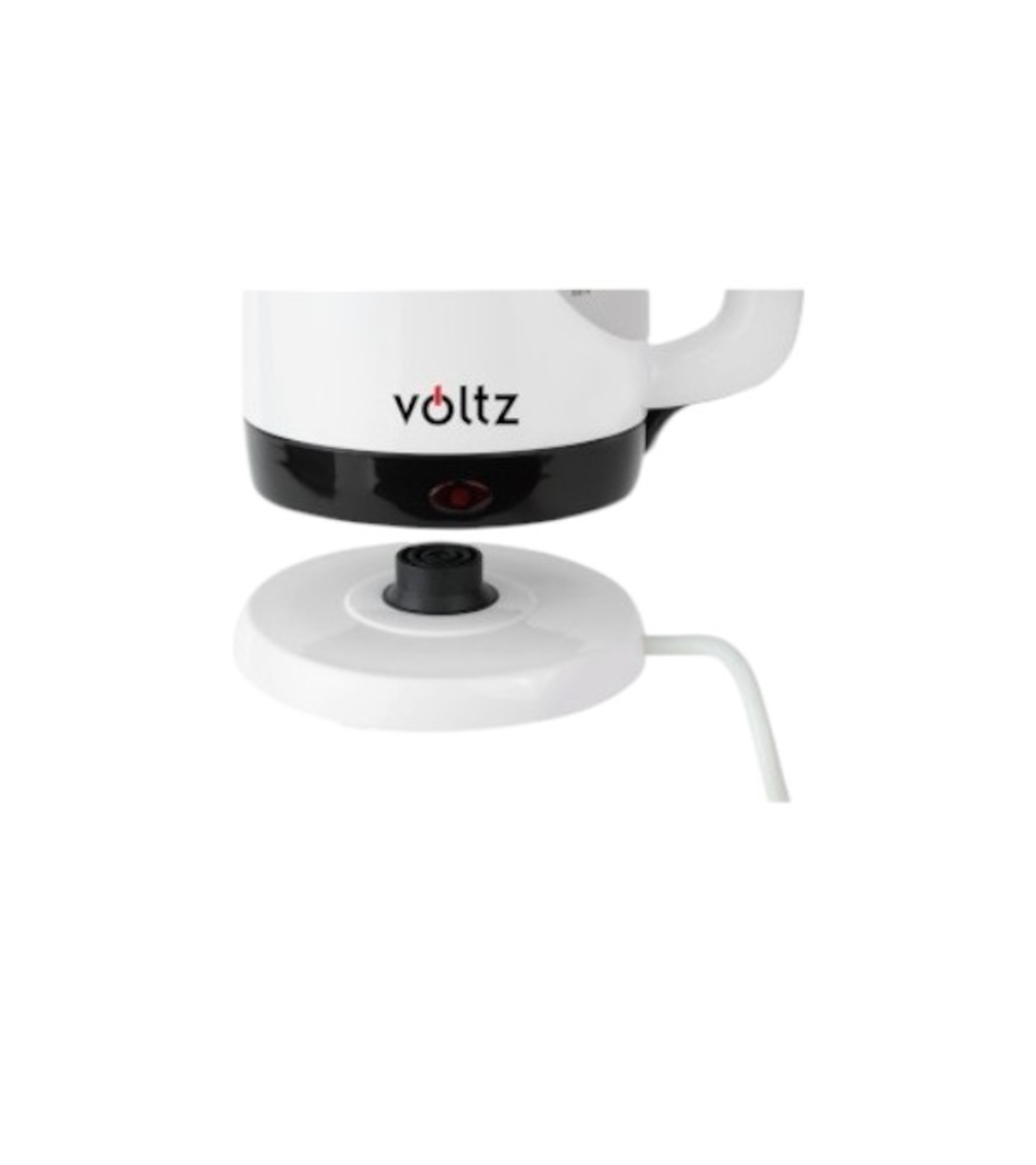 Електрическа кана Voltz FOV51230F, 1300W, 0.9л., бяло/черно