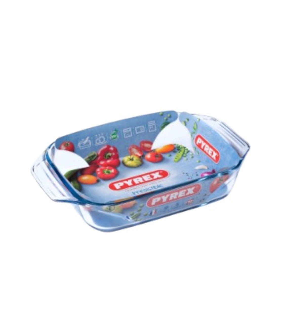 Тава правоъгална с дръжки 2.1л.PYREX IRRESISTIBLE