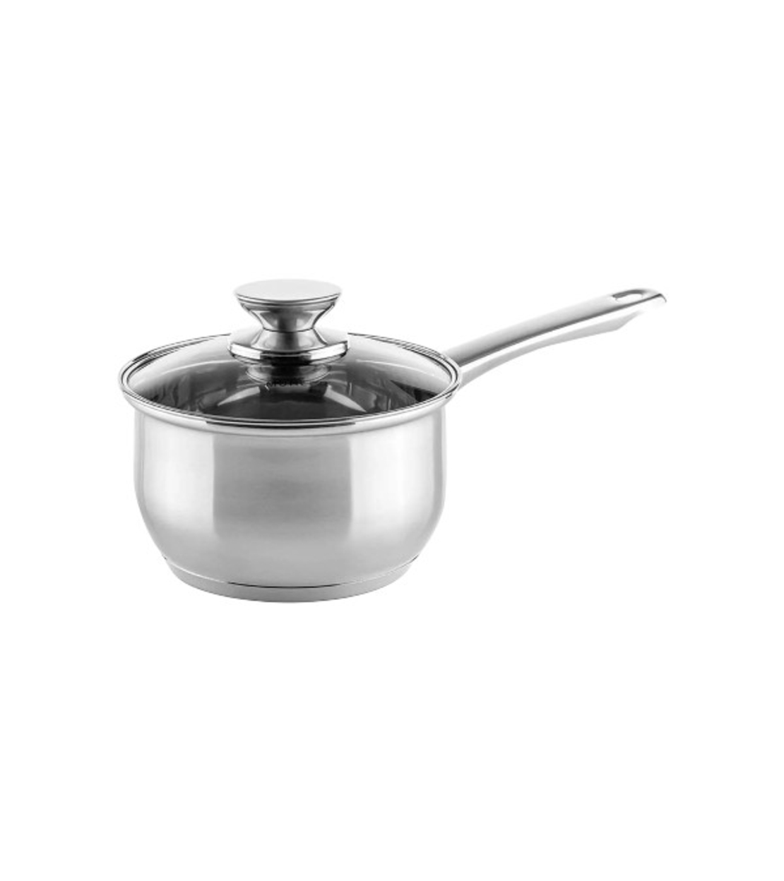 Касерола 1.5 литра стъклен капак 16х9.5см.