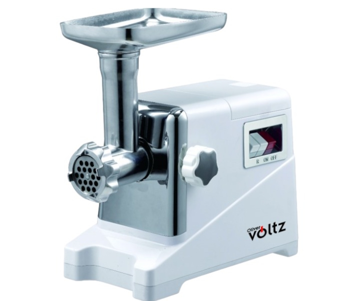Месомелачка Voltz OV51991D, 2000W, Приставка за домати, Бяла