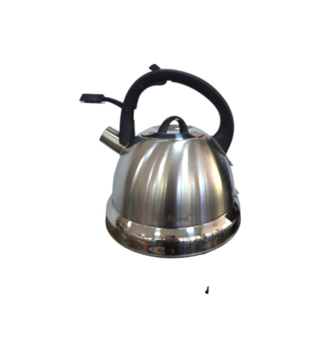 Чайник свирещ HausRoland HR7107-2, 3 л., сатен, неръждаема стомана, подходящ за индукция