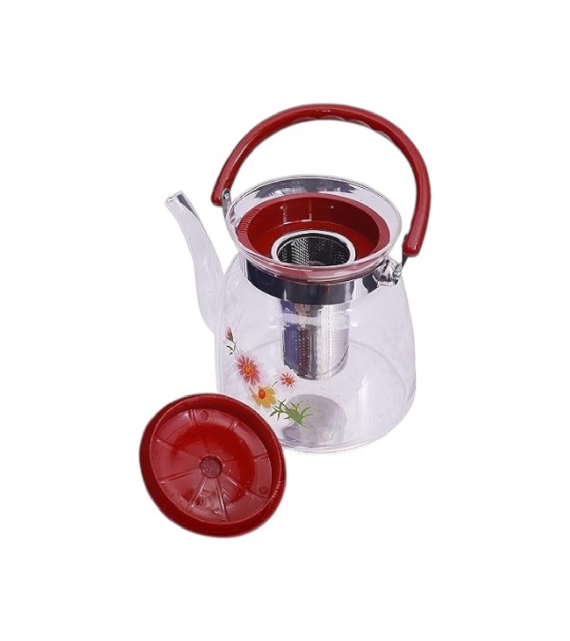 Чайник стъкло 1.1л.