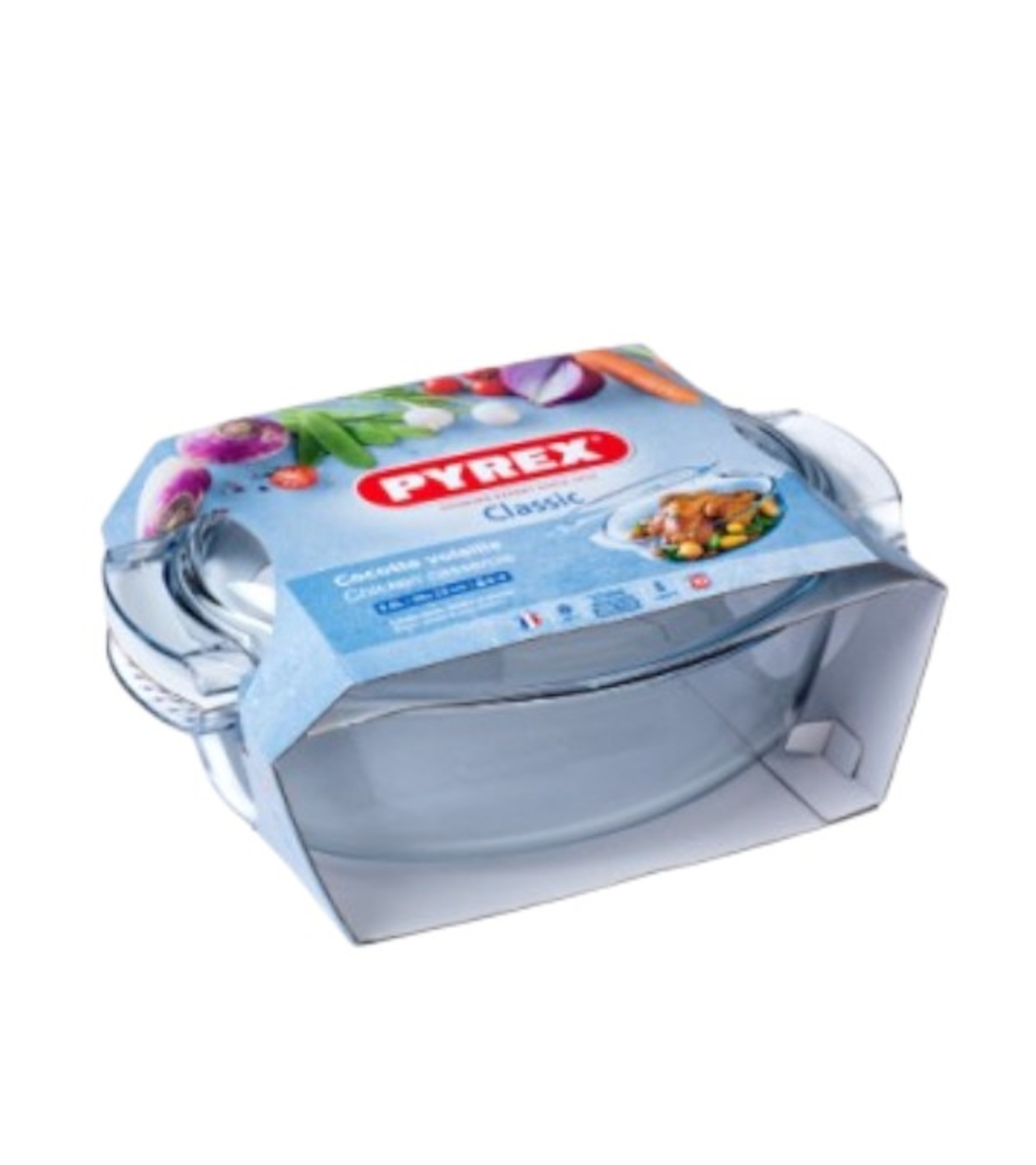 Тенджера овал 5.8л.PYREX-ClASSIC