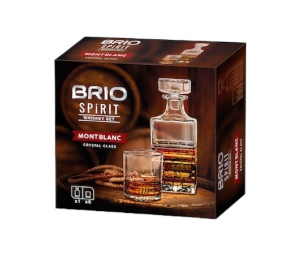 Комплект за уиски  BRIO Spirit -Mont Blanc