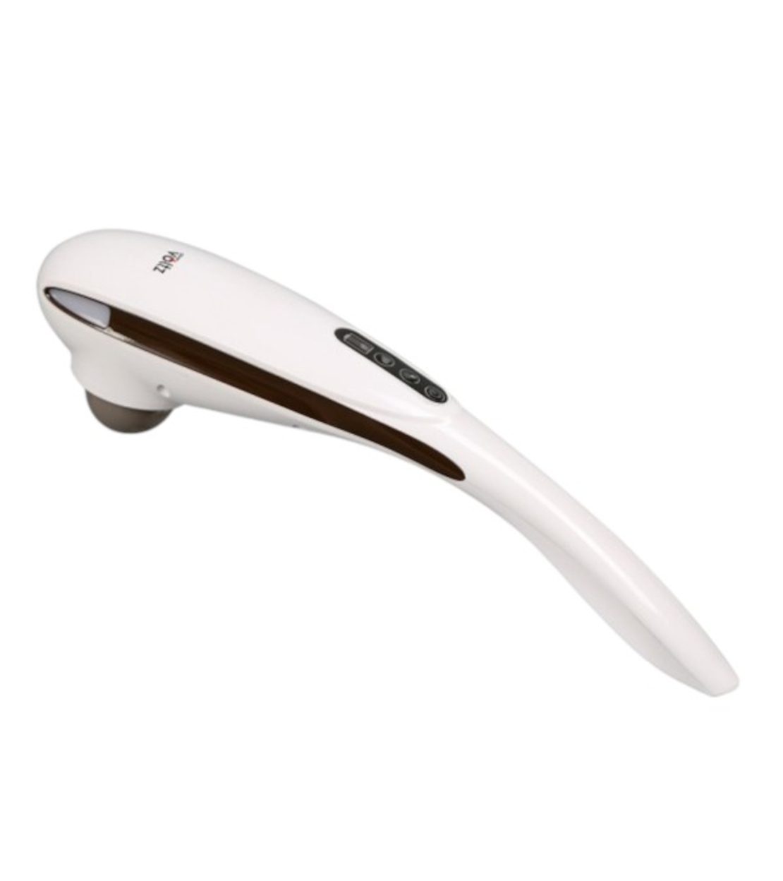 Ръчен масажор Oliver Voltz OV56520A, 12W, 4 режима на работа и 5 нива на интензивност, 5 глави, Бял