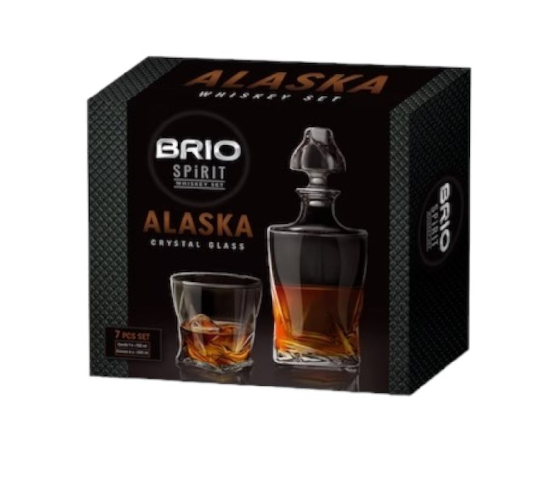 Комплект за уиски  BRIO Spirit -ALASKA