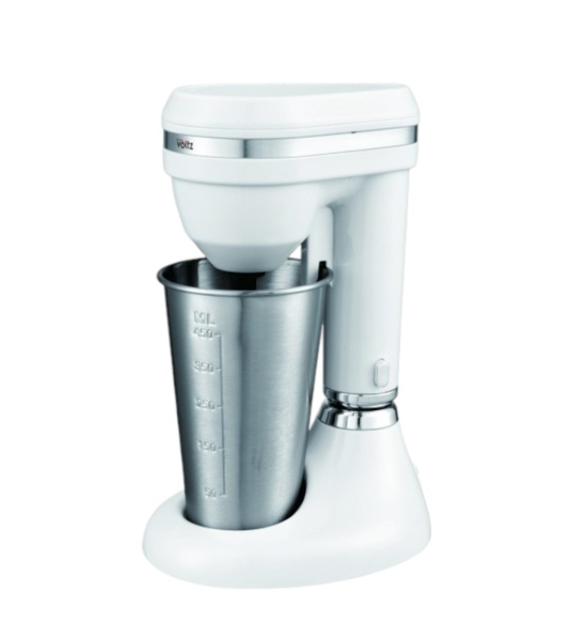 Миксер за фрапе Voltz OV51163E, 100W, 450мл мерителна чаша, Бял