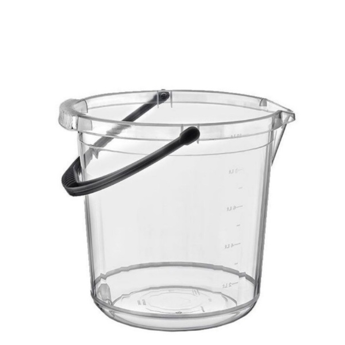 Кофа 10л.прозрачна Е-553