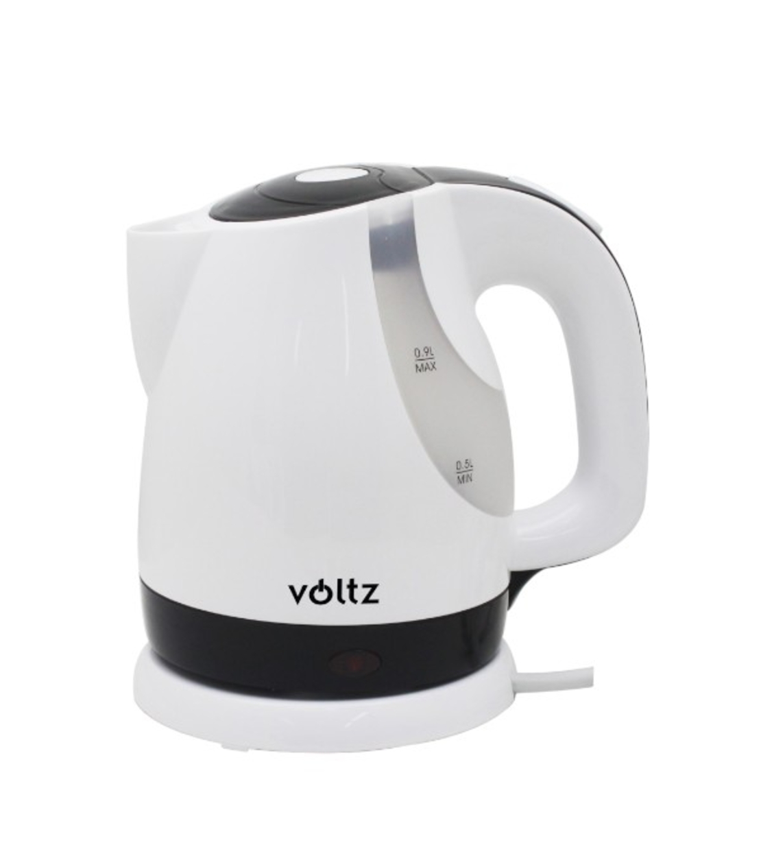 Електрическа кана Voltz FOV51230F, 1300W, 0.9л., бяло/черно