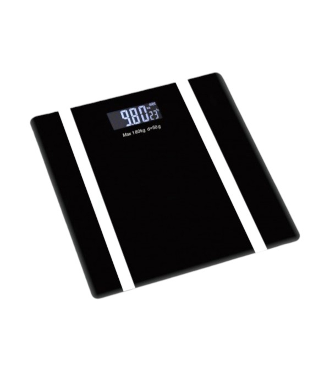 Интелигентна телесна везна с Bluetooth Rosberg R51650I, до 180 кг., LCD дисплей