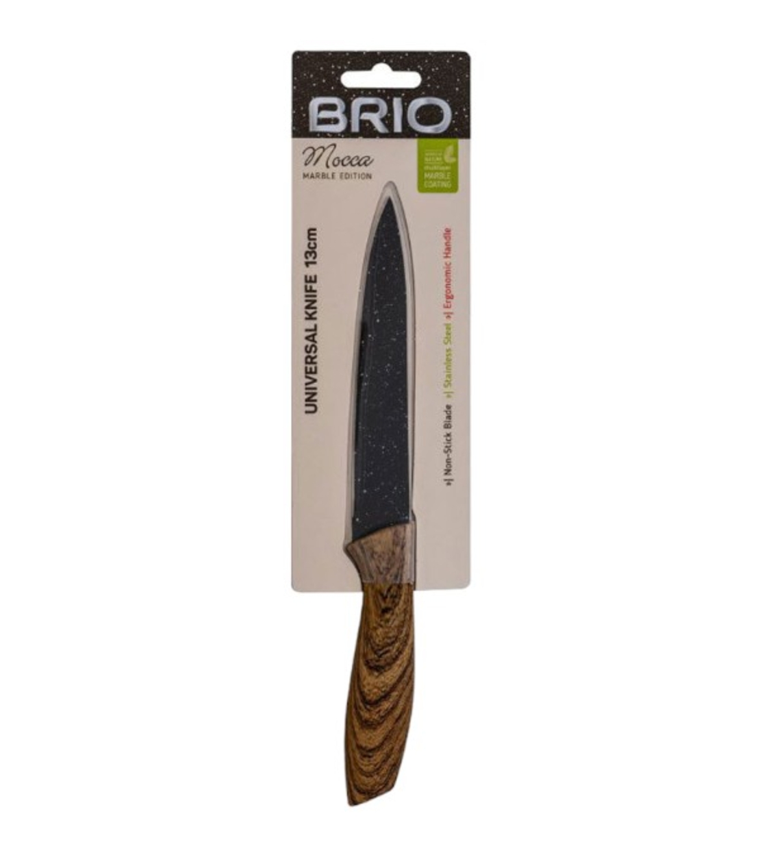 Нож BRIO MoccaMarble- универсален 13см.