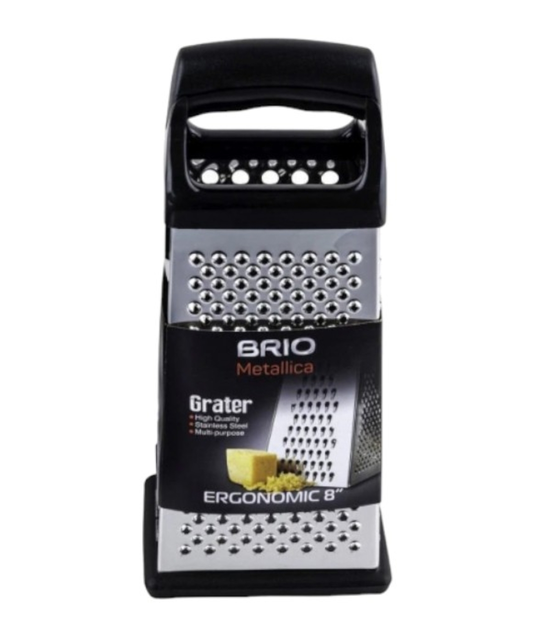 Ренде четеристранно-ERGONOMIK 20 см.BRIO