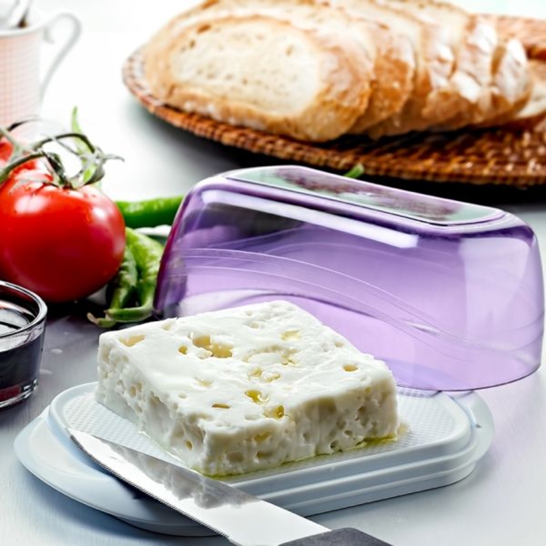Кутия масло цветна основа
