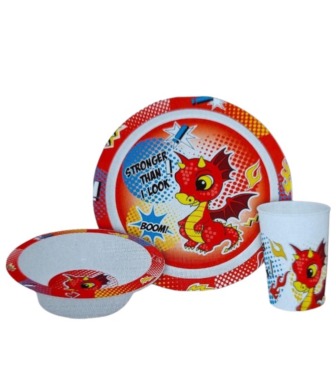 Детски сервиз 3части/ меламин DRAGONANI