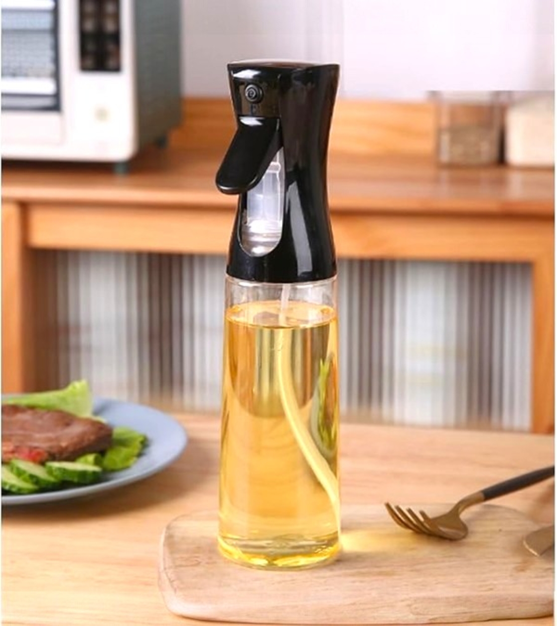 Спрей бутилка за масло/оцет, стъкло+Pvc, 22x5, 8x8 см