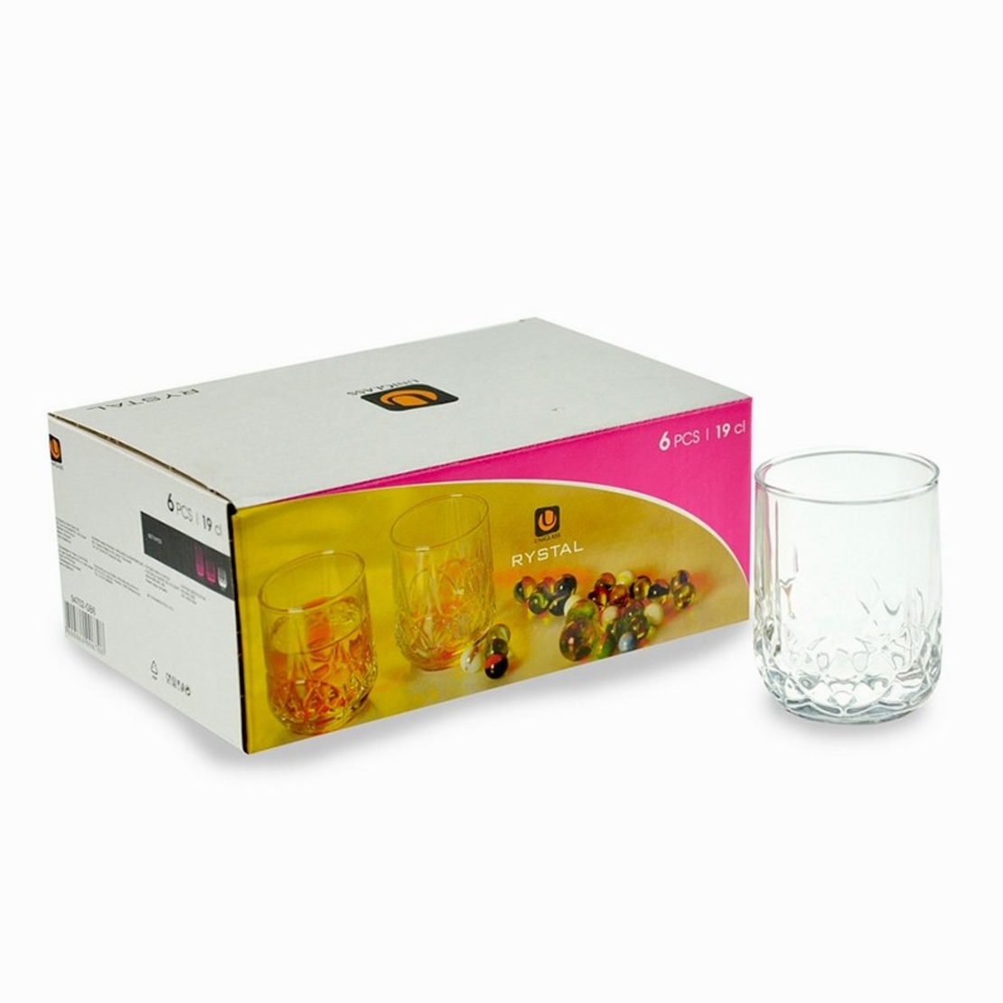 Чаши Ristal ниски-6бр.