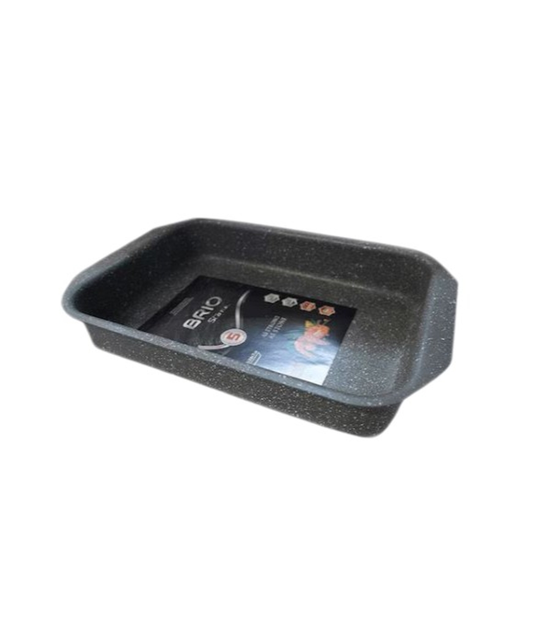 Тава с каменно покрития 35,5 х 24,8 х 6,2см. BRIO Stone