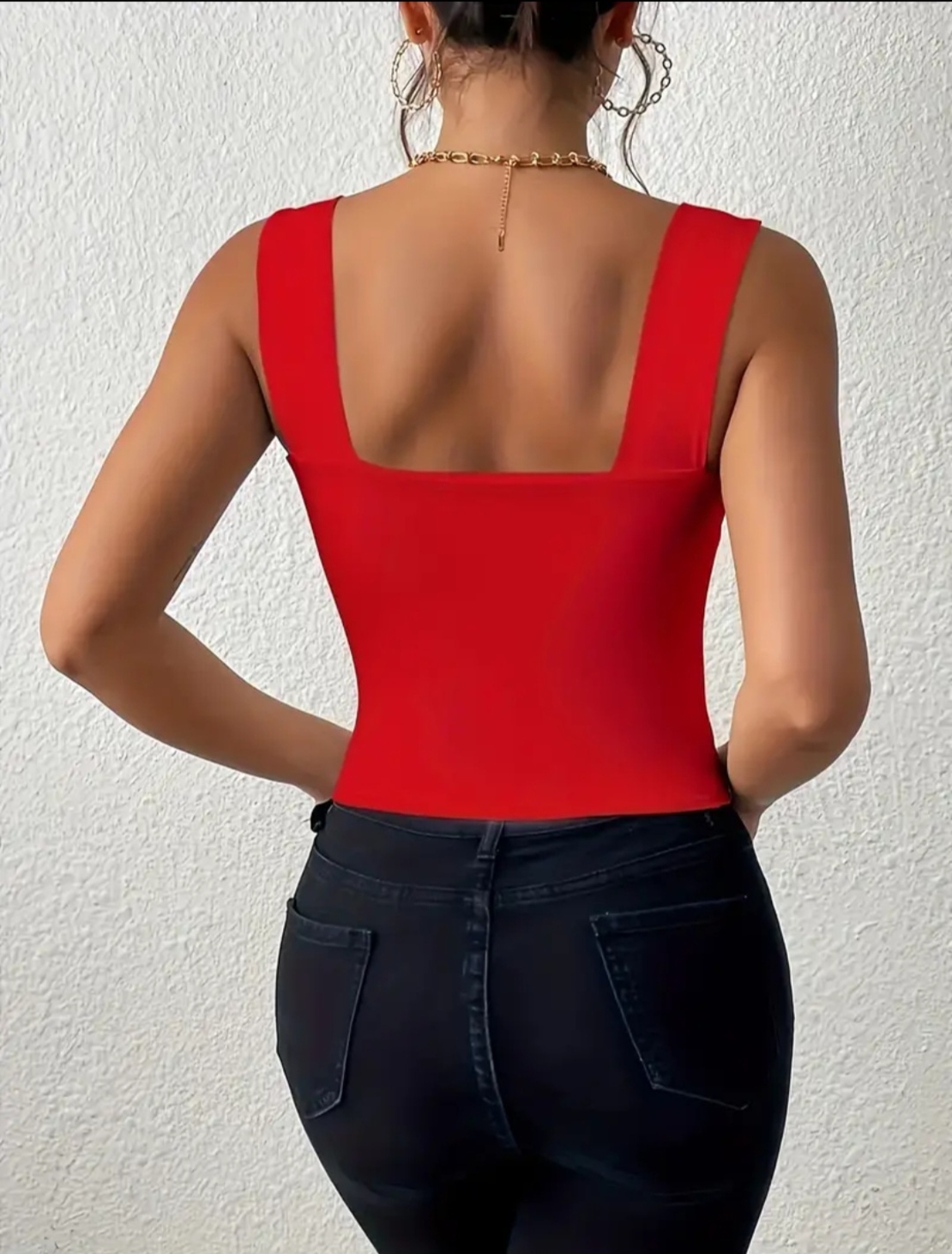 Дамски потник  в червено