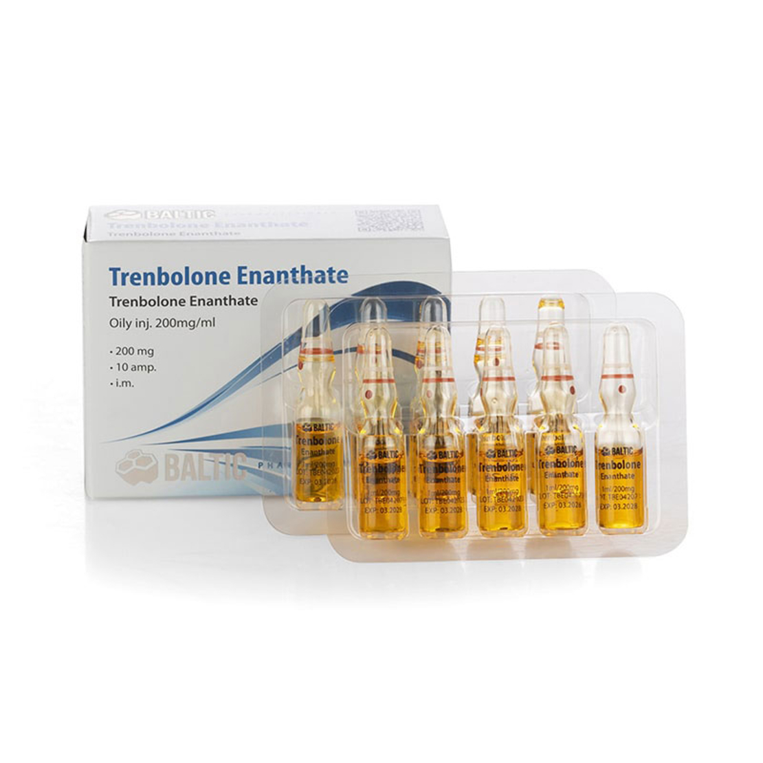 Baltic Pharmaceuticals Trenbolone Enanthate 200 mg / ml 10 amp