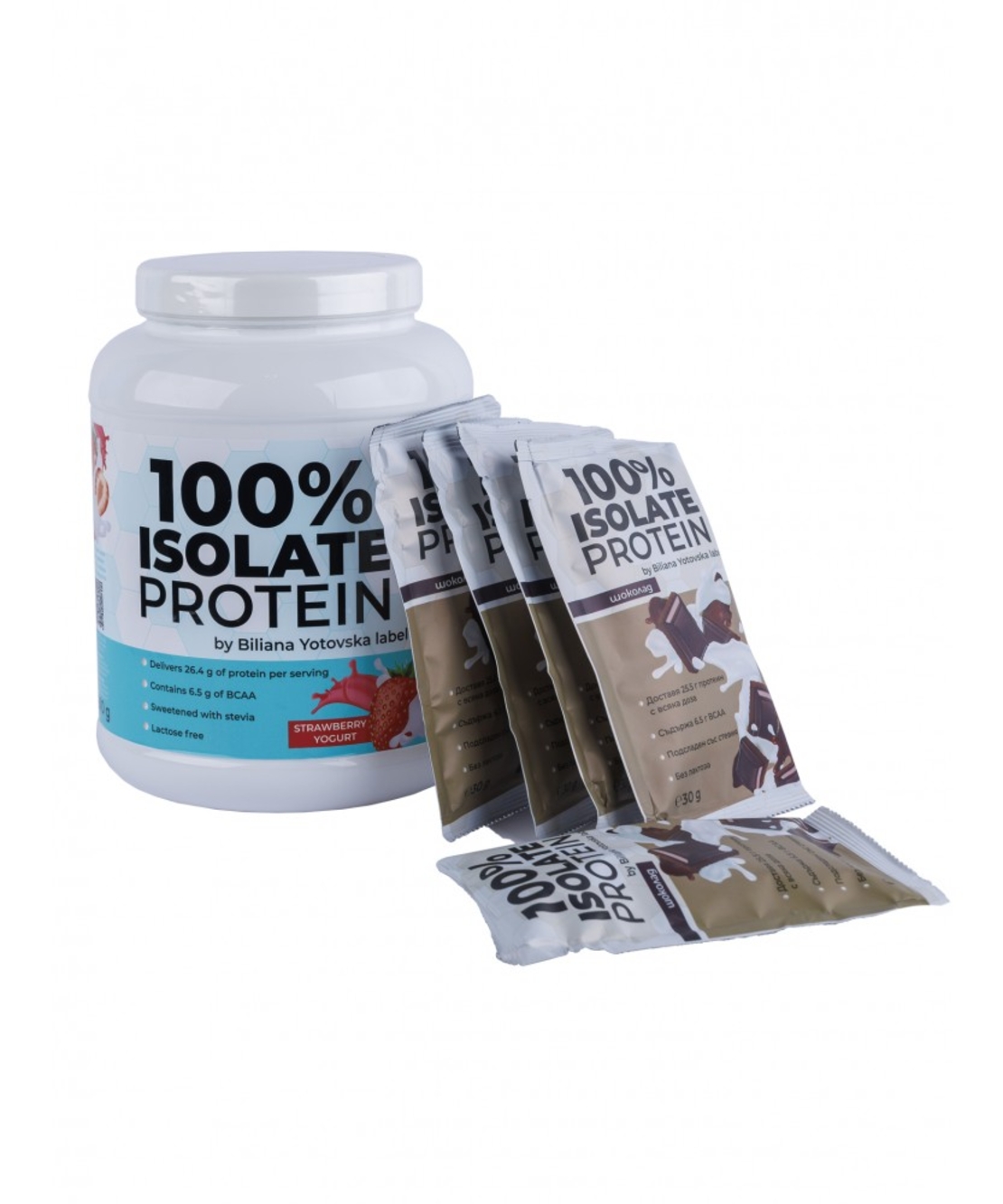 100% Isolate protein 810 g