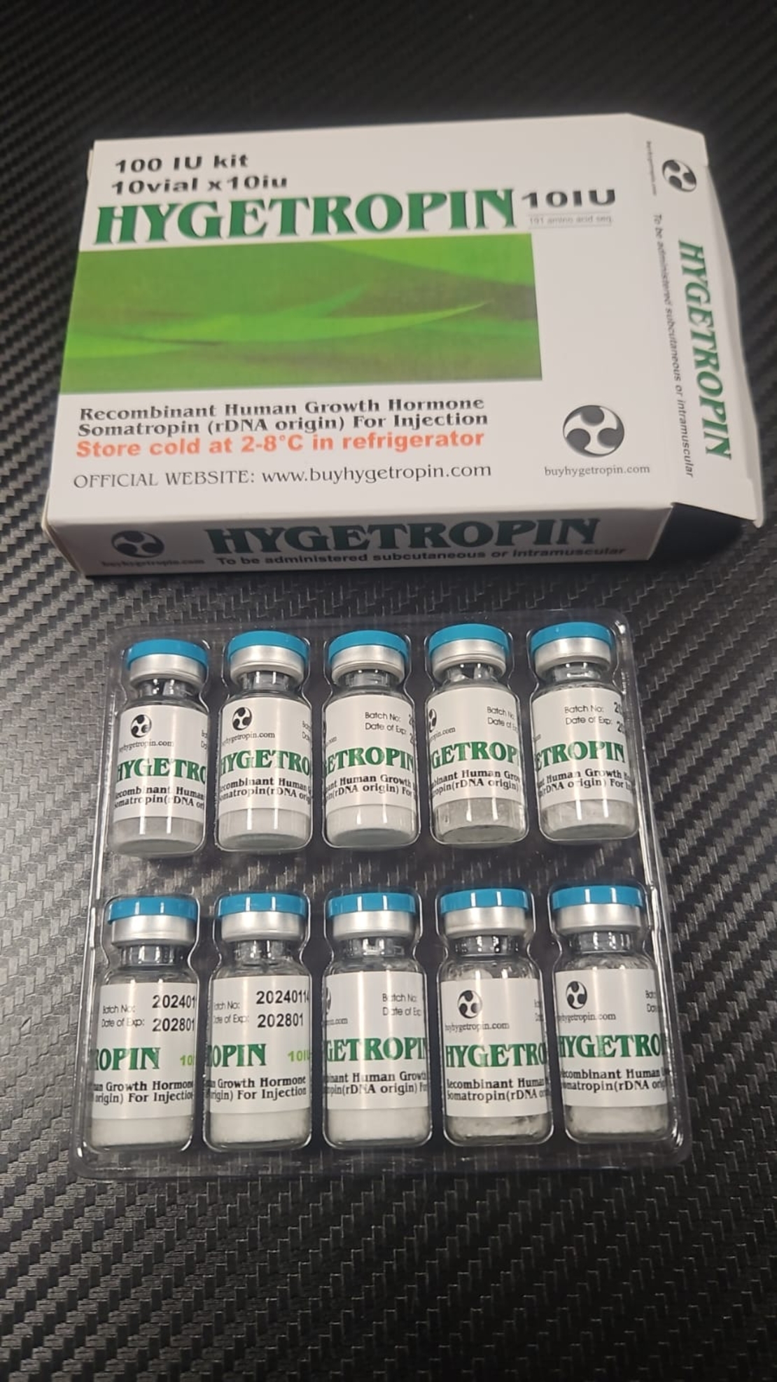 Хигетропин / Hygetropin – 10 амп. х 10 IU – GeneScience Pharma