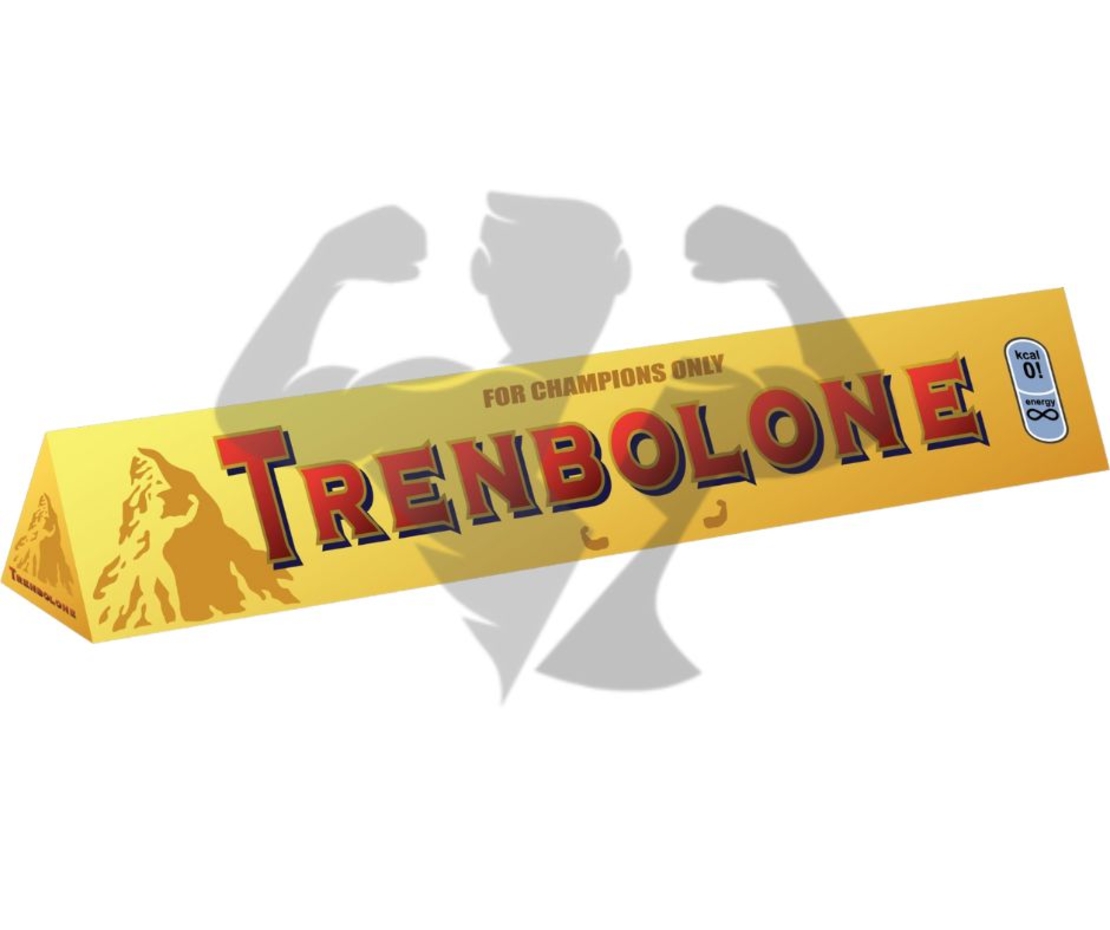 Тениска за фитнес Trenbolone - Oversized