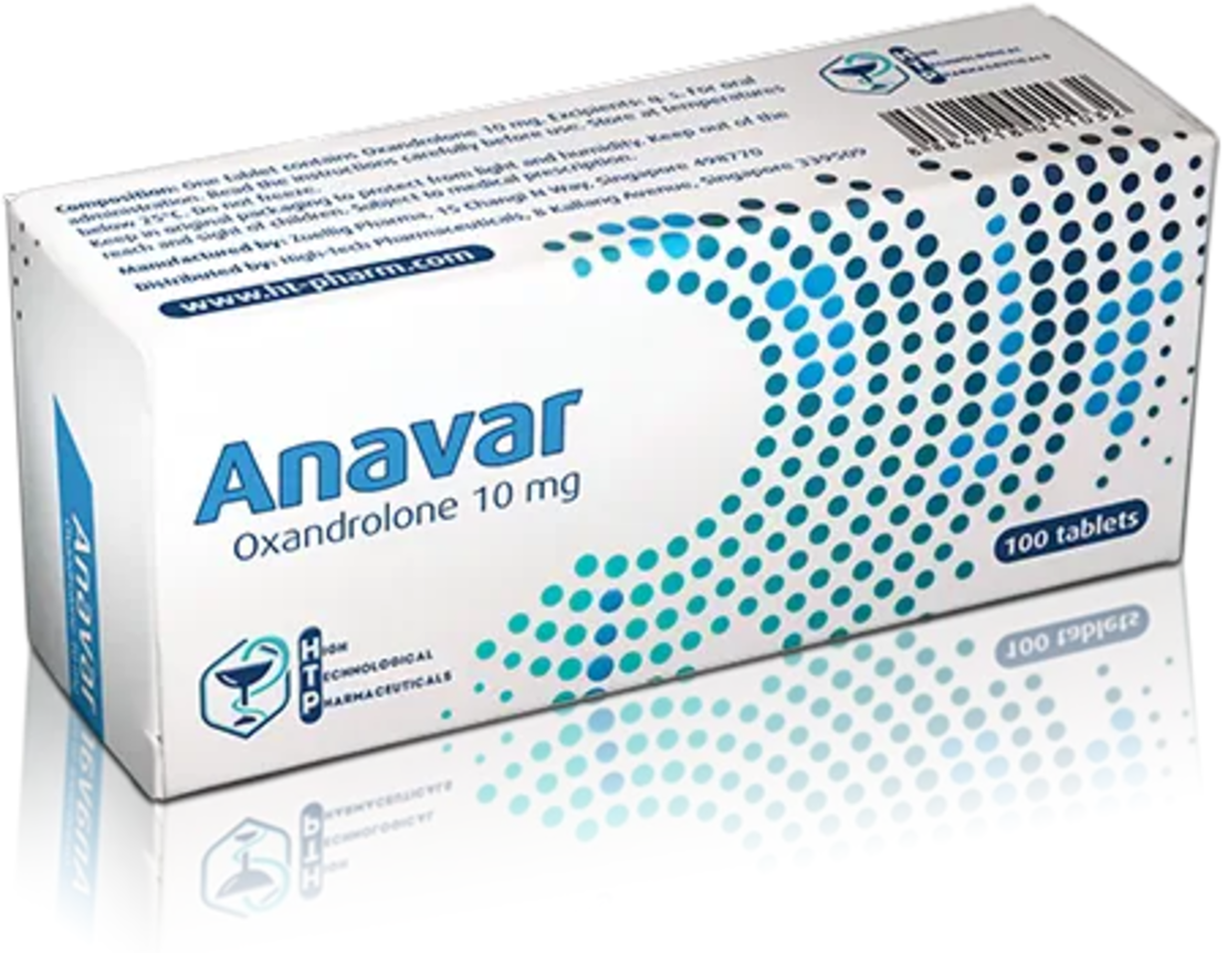 HTP Анавар (Оксандролон) Anavar 100tabs x 10 mg