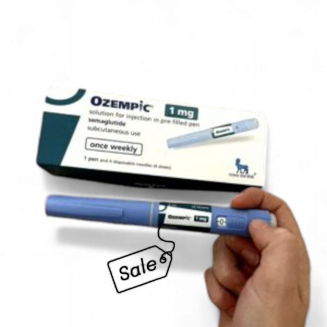 Ozempik 1mg + 4 needles