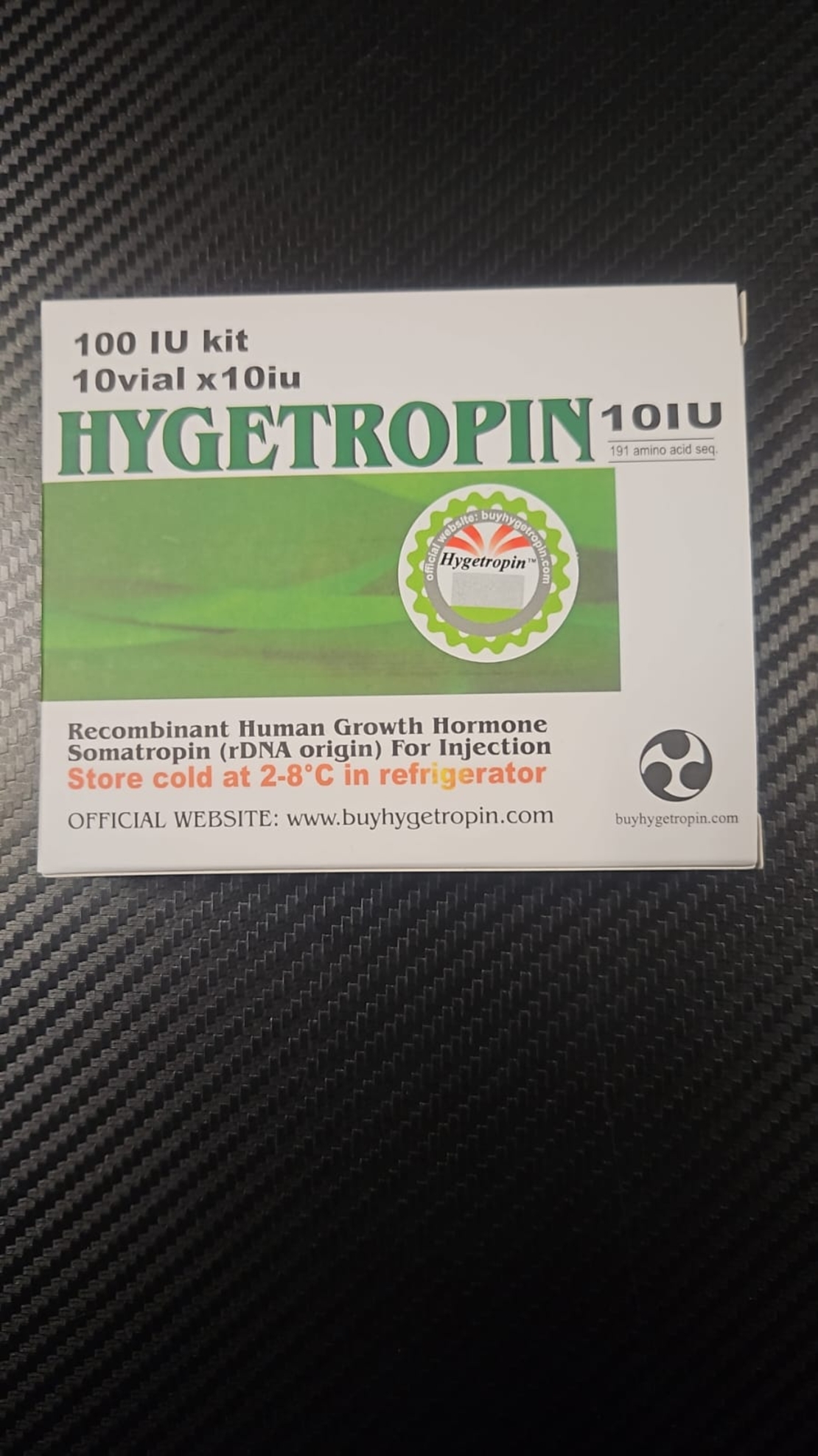 Хигетропин / Hygetropin – 10 амп. х 10 IU – GeneScience Pharma
