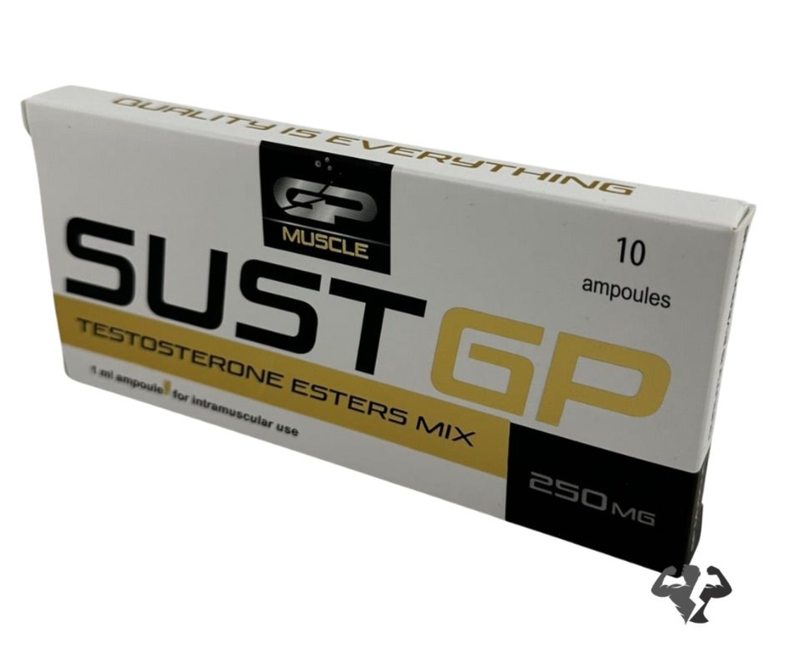 GP Muscle Sust ( Sustanon ) - Testosterone Mix 10 amp 250 mg / ml