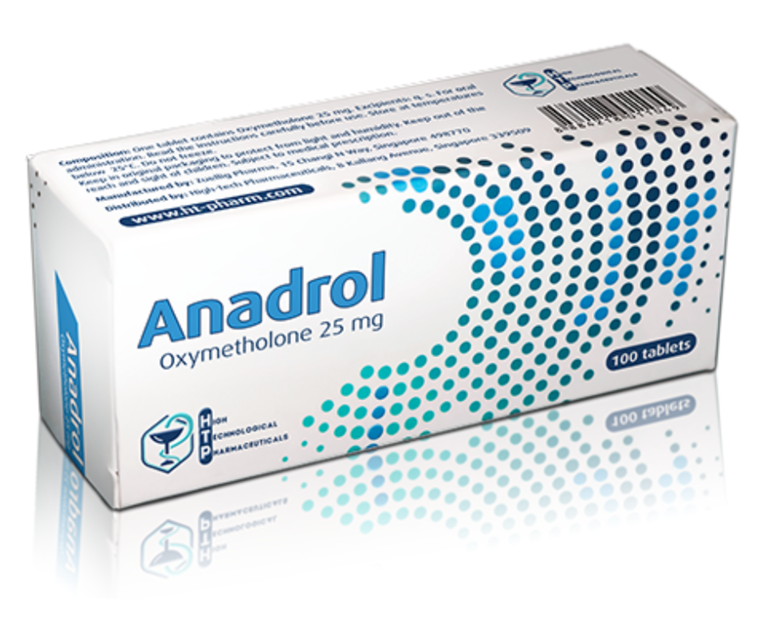 HTP ANADROL (Анадрол) Oxymetholone 25 mg 100 tab