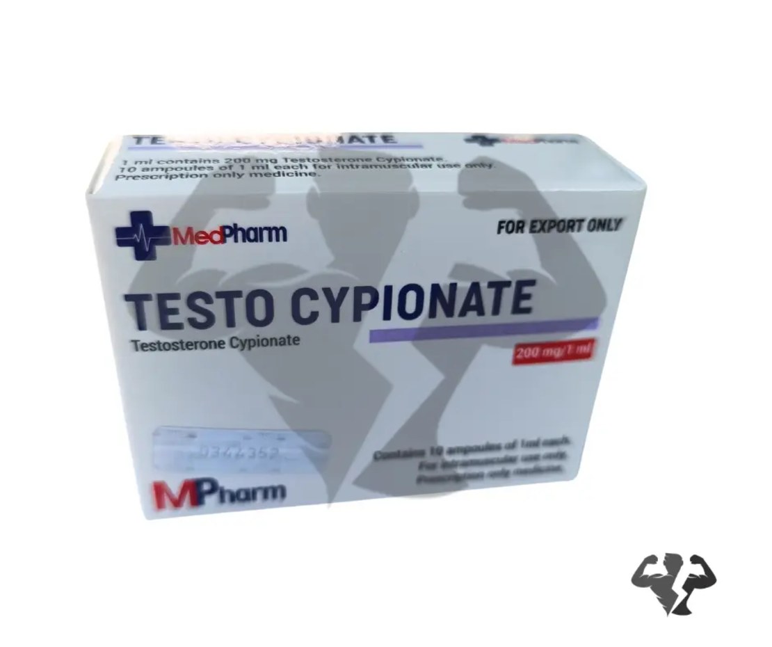 MedPharm Тестостерон Ципионат ( Testo Cypionate ) 200мг / 1мл 10 ампули