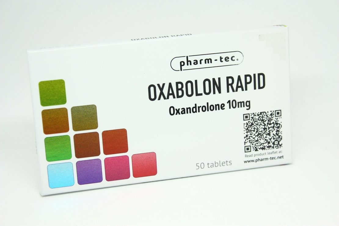 Pharm-tec. Oxabolon Rapid 10 mg 50 tabs