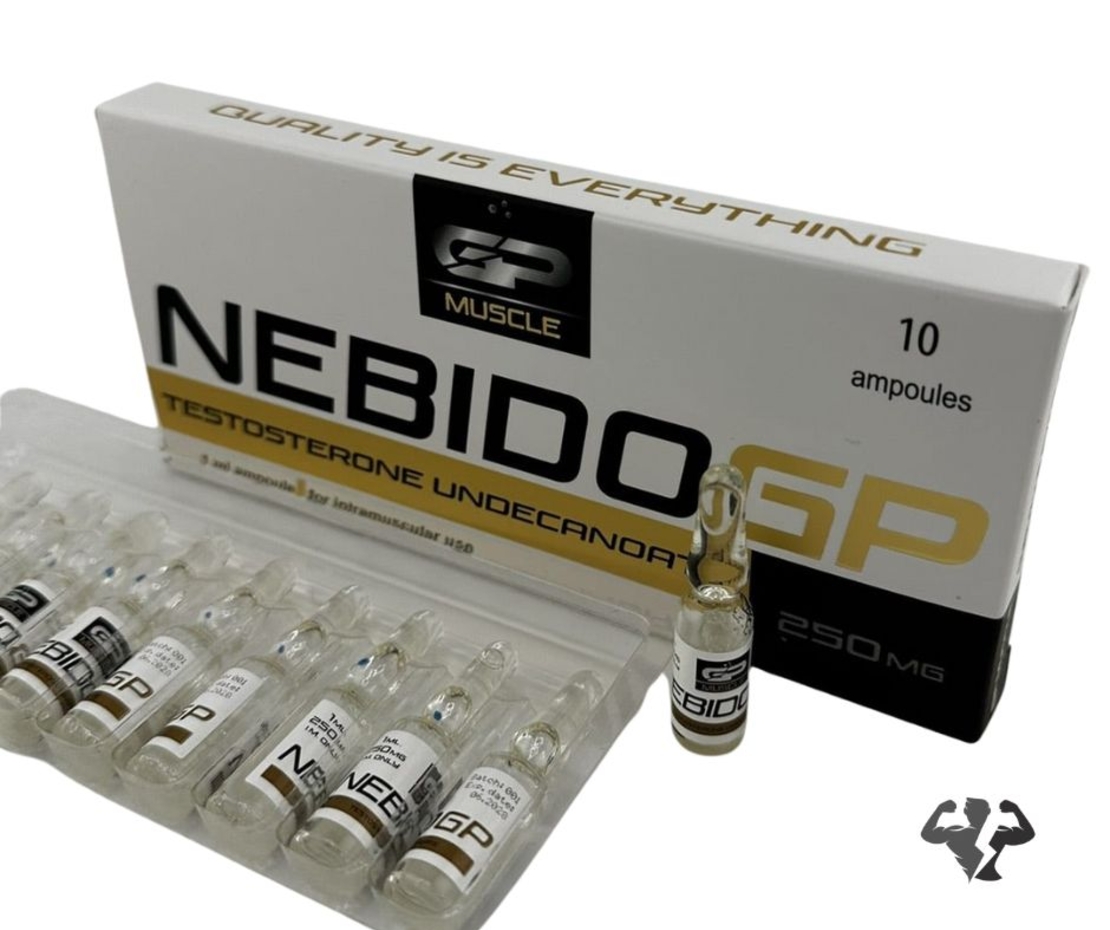 GP Muscle Nebido - Тестостерон Ундеканоат 10 amp 250 mg / ml