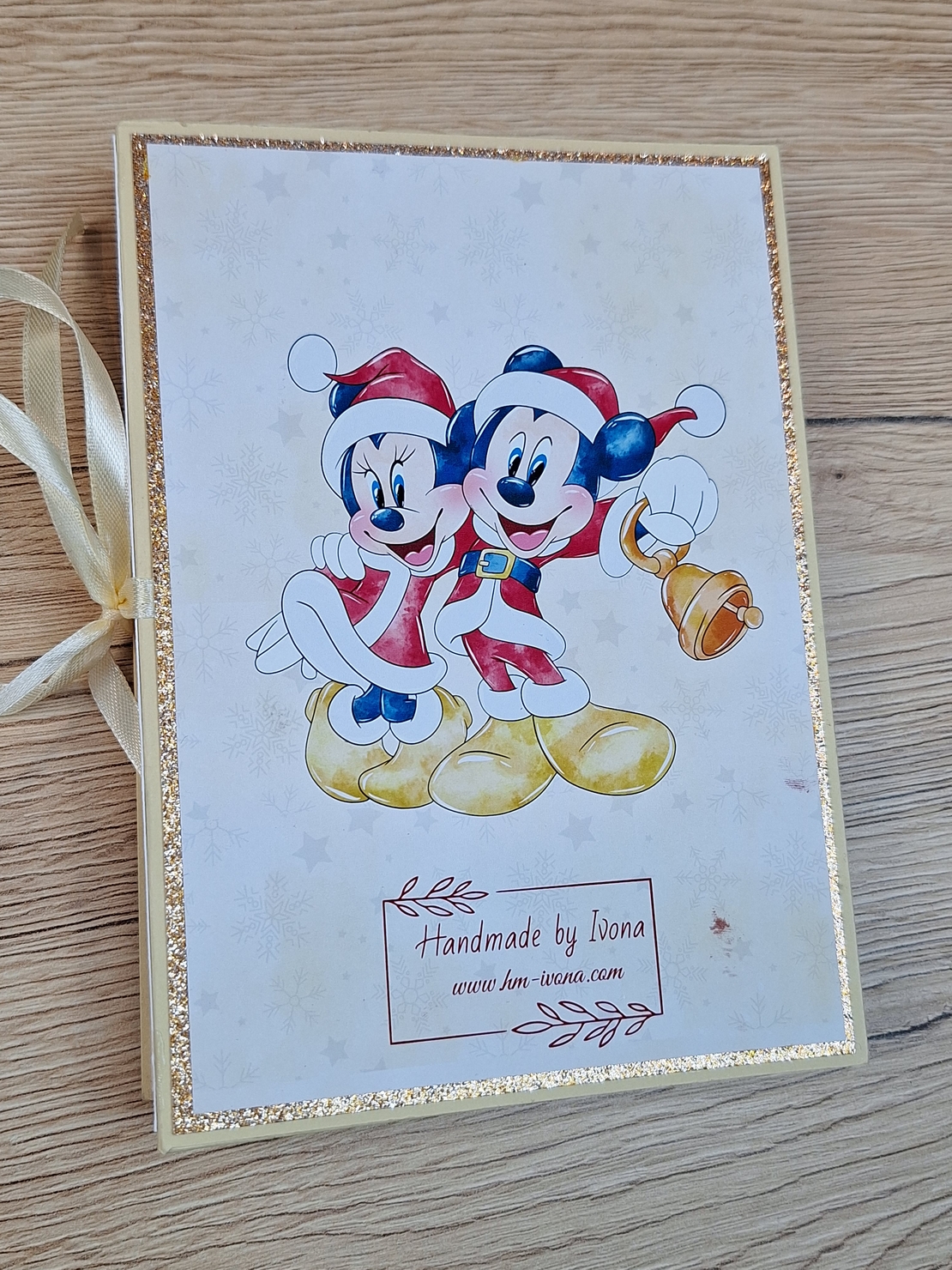 CRAFTONA Коледен албум с фотокарти – мики и мини маус