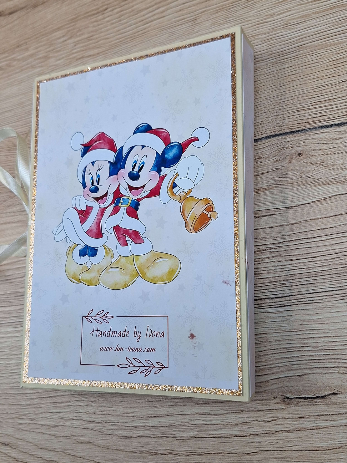 CRAFTONA Коледен албум с фотокарти – мики и мини маус