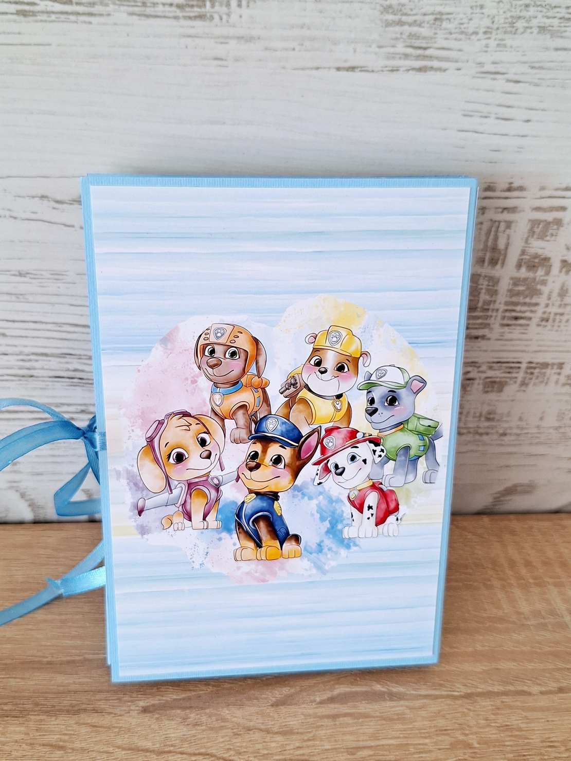 Мини албум картичка HM Ivona - луксозен дизайн с 3D Paw Patrol