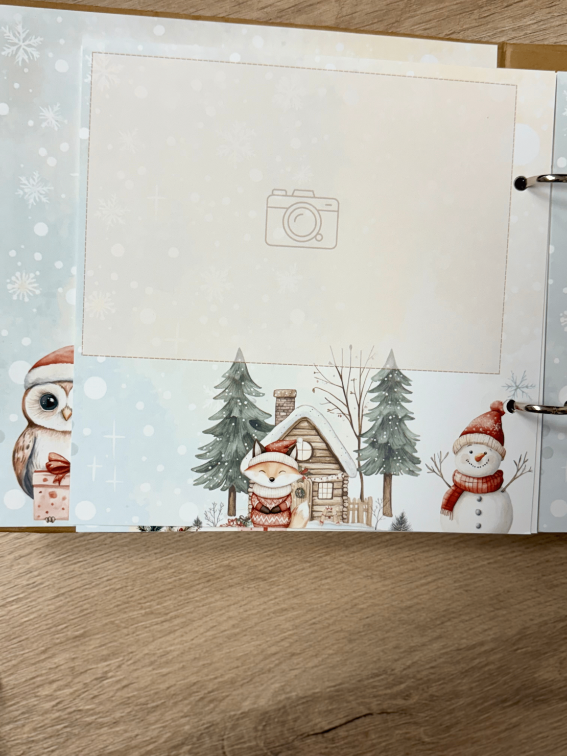 CRAFTONA Албум дневник с ринг механизъм – коледен горски свят