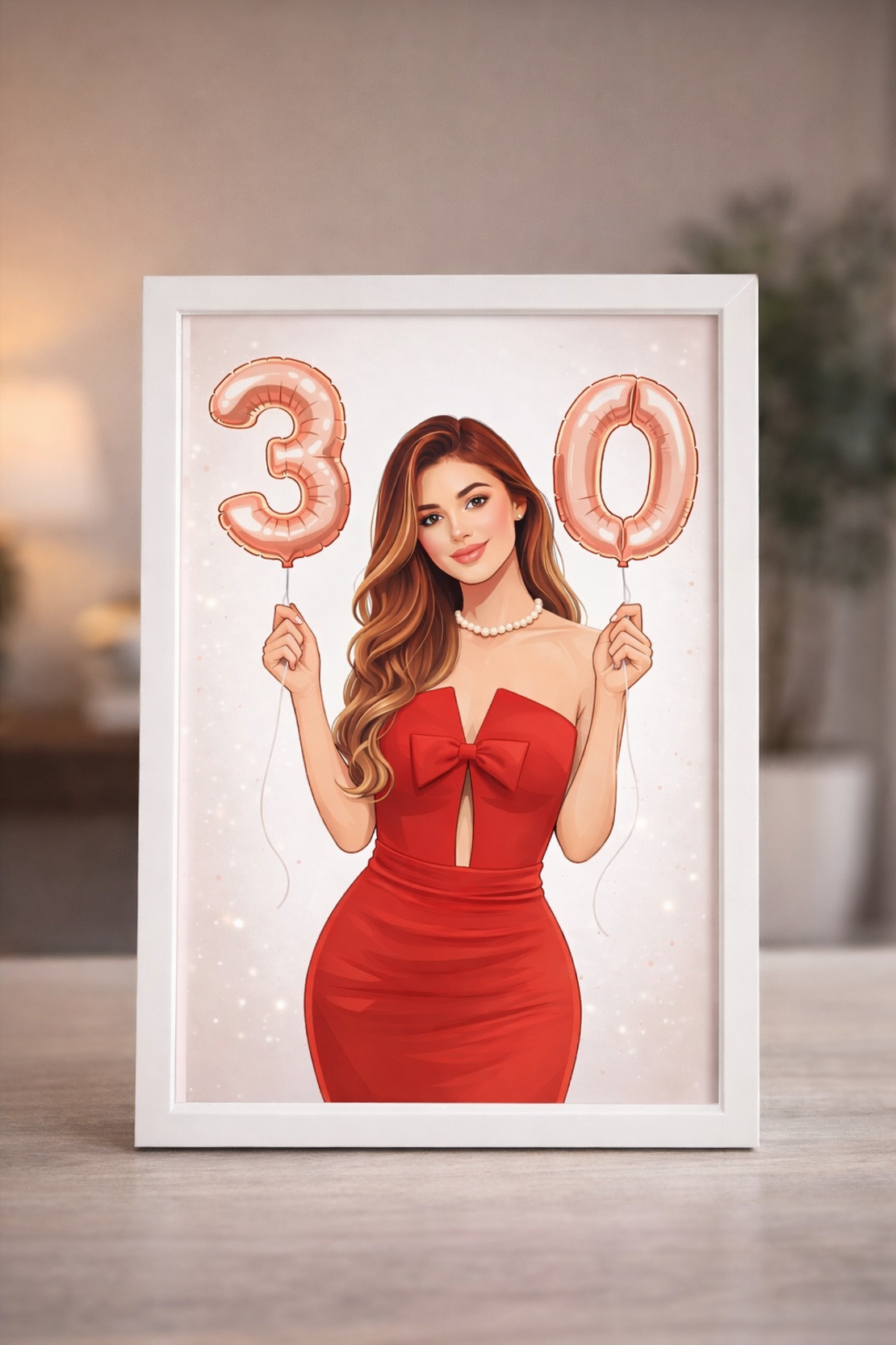 CRAFTONA Рамка с дигитален принт – подарък за рожден ден