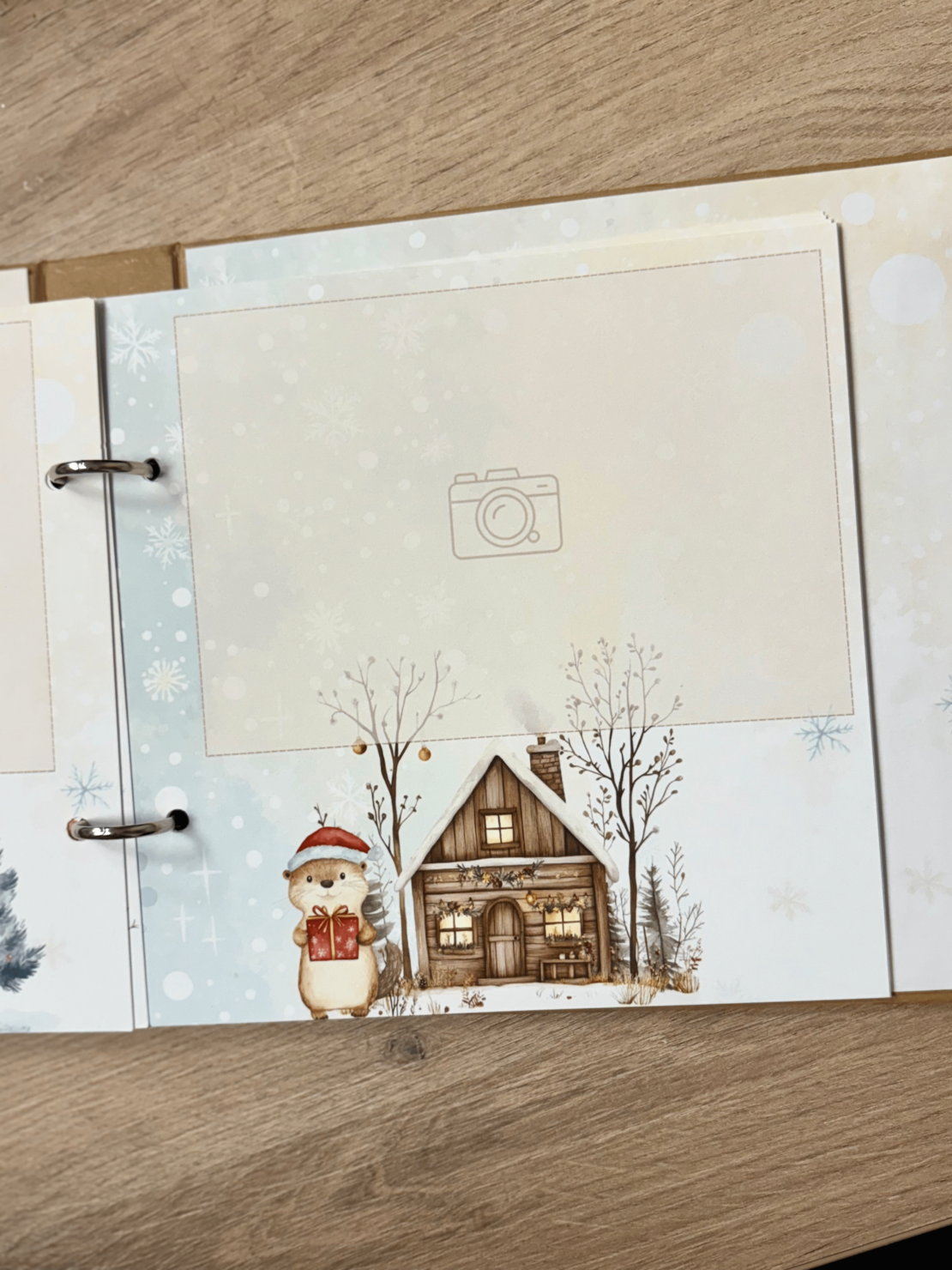 CRAFTONA Албум дневник с ринг механизъм – коледен горски свят