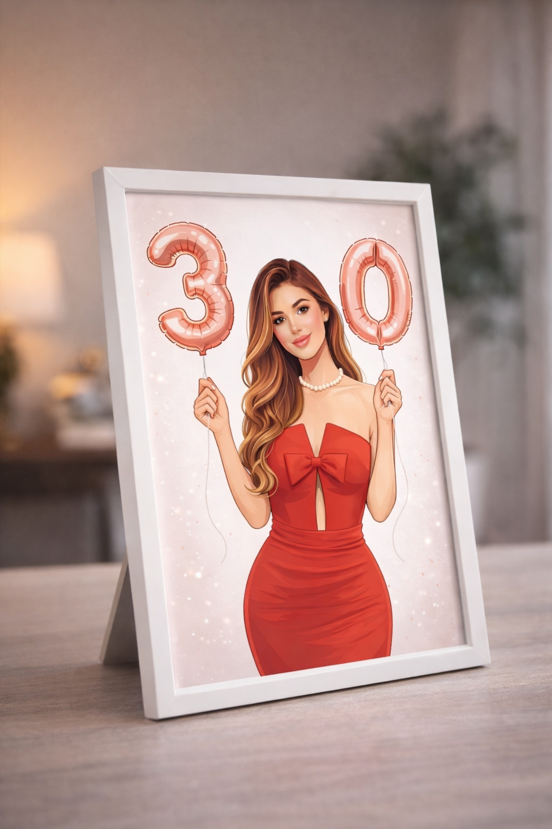 CRAFTONA Рамка с дигитален принт – подарък за рожден ден