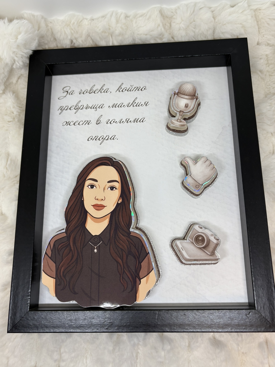 CRAFTONA Рамка с 3д изображение по снимка - UGC подарък