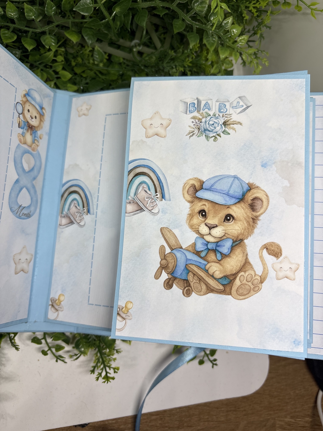 Албум-дневник „Сини лъвчета“ – персонализиран